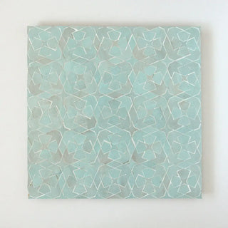 Moss - Moroccan Zellige Stars Mosaic by Tilesofezra