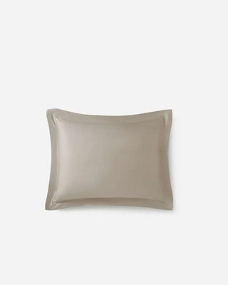 Premium Bamboo Sham in soft taupe color, designed for comfort and style, complements bamboo bubble comforter.
