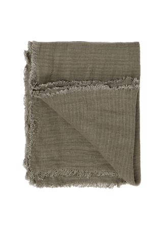 Laurel Oversized Throw Pebble 60x90