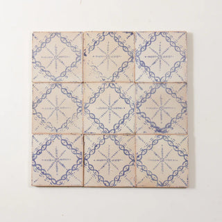 Rayo Azul 4"x4" by Tilesofezra