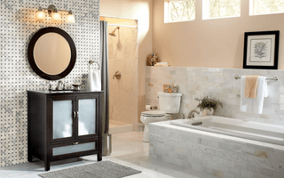 bianco carrara basketweave