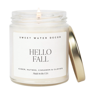 Hello Fall Soy Candle - 9oz