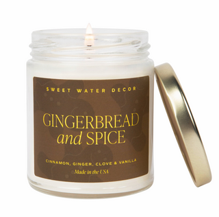 Gingerbread and Spice Soy Candle - 9oz