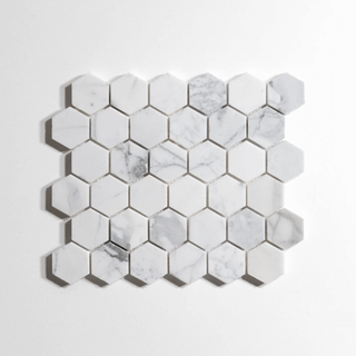 Statuary Honed Hexagon Mosaic