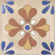 Caribbean Deco Tile 8"x8"