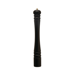 Rubberwood Salt/Pepper Mill, Black