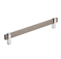 Black Brushed Nickel and Polished Chrome