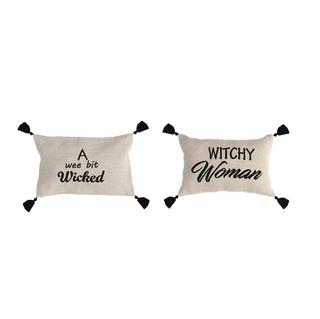 Wicked and Witchy Pillow