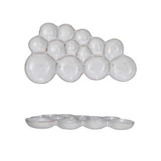 Stoneware Organic Shaped Dish