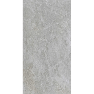 Milestone Porcelain 12x24 tile in light gray, showcasing a textured stone-like surface for elegant flooring.