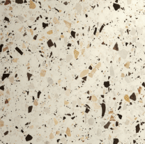 Venice Collection terrazzo design with earthy tones, perfect for stylish interiors, measuring 32"x32".
