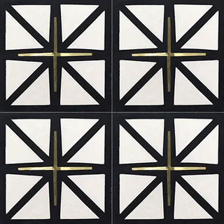 Brass Traverser 8"x8" Cement Tile