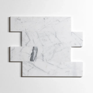 Statuary 3"x12" Polished Marble