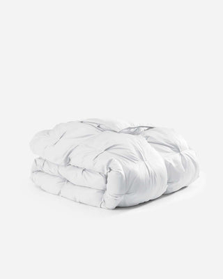 Premium Bamboo Bubble Comforter Bundle folded neatly, showcasing its silky-smooth, breathable fabric.