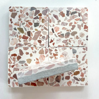 Roucou 12"x12" Square Terrazzo Tile by Tilesofezra