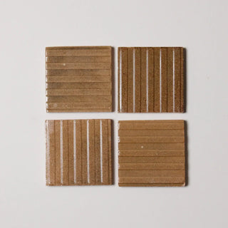 Raki Ash 4"x4" Square Tile by Tilesofezra