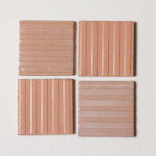 Raki Buff 4"x4" Square Tile by Tilesofezra