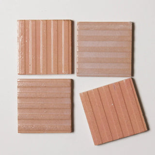 Raki Buff 4"x4" Square Tile by Tilesofezra