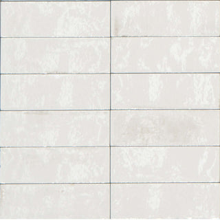 Gleeze Bianco Glossy Porcelain 2"x6"