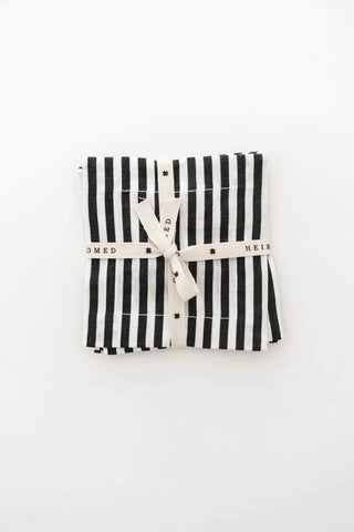 Keepsake Linen Cocktail Napkin in Navy