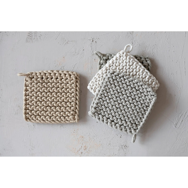 Wheatfields Crocheted Pot Holder