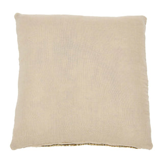 20" Melange Cotton Blend Boucle Pillow, Polyester Fill