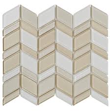 Speakeasy Ohh La La Chevron Mosaic Tile