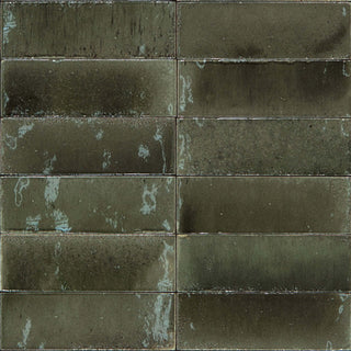 Gleeze Bianco Glossy Porcelain 2"x6"