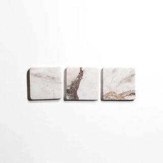 Rosewood 4"x4" Tumbled Marble Tile
