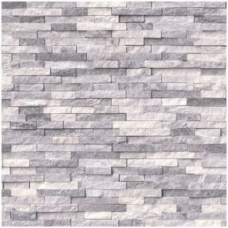 Alaskan Gray Splitface Interlocking Wall Tile