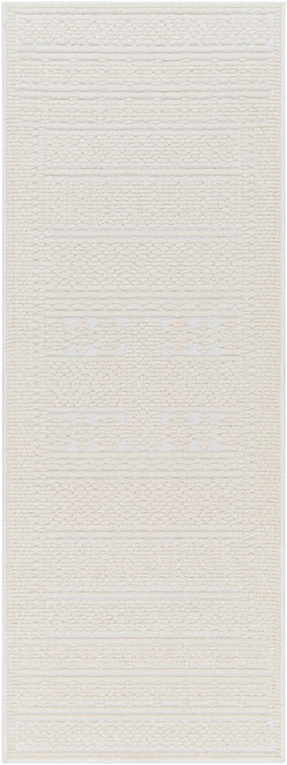 Bahar Cream Washable Area Rug