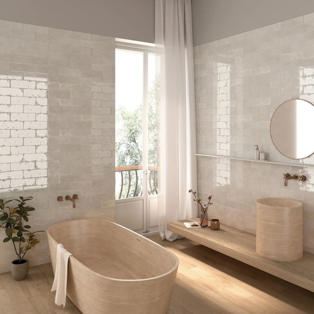 Inhale Porcelain Tile 6"x6"