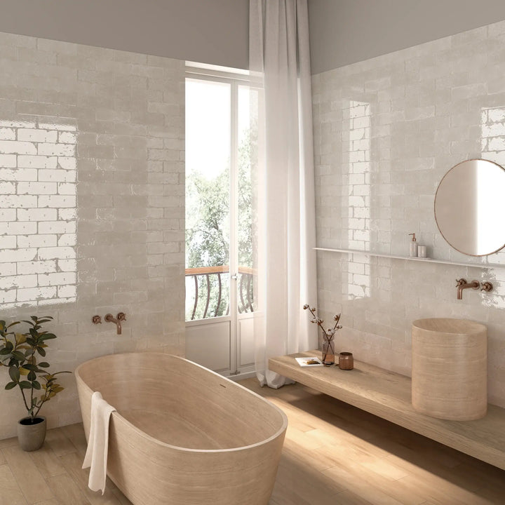 Inhale Porcelain Tile 6"x6"