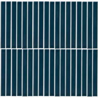 Vivy Track Stack Mosaic Tile  5/8" x 6"