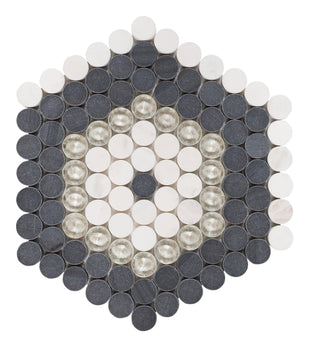 Archer Designer Hexagon Mosaic Tile