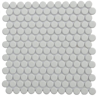 Endura Basics White Penny Round Mosaic