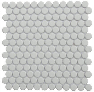 Endura Basics White Penny Round Mosaic