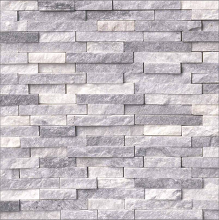 Alaskan Gray Splitface Interlocking Wall Tile