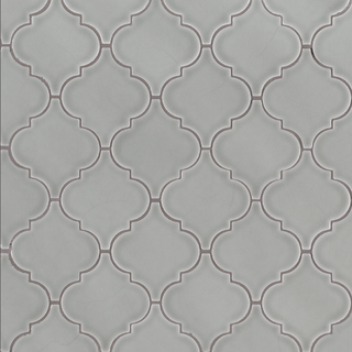 Morning Fog Arabesque 8mm - Moroccan Tile Backsplash