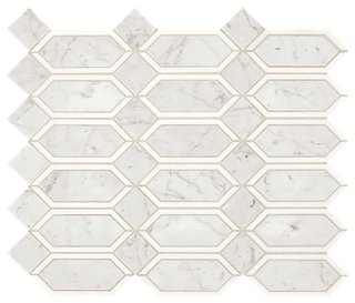 Castellina Stone Linear Hex Mosaic Tile