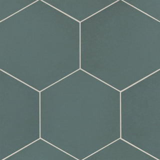 Makoto 10" x 11.5" Hexagon Matte Porcelain Tile