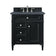 Brittany 30" Black Onyx with Smokey Grey Quartz 3 cm Countertop