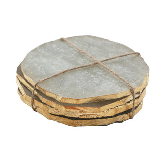 Oui Paris Quartz Coasters, Set of 4
