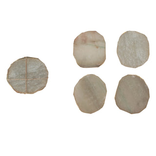 Oui Paris Quartz Coasters, Set of 4