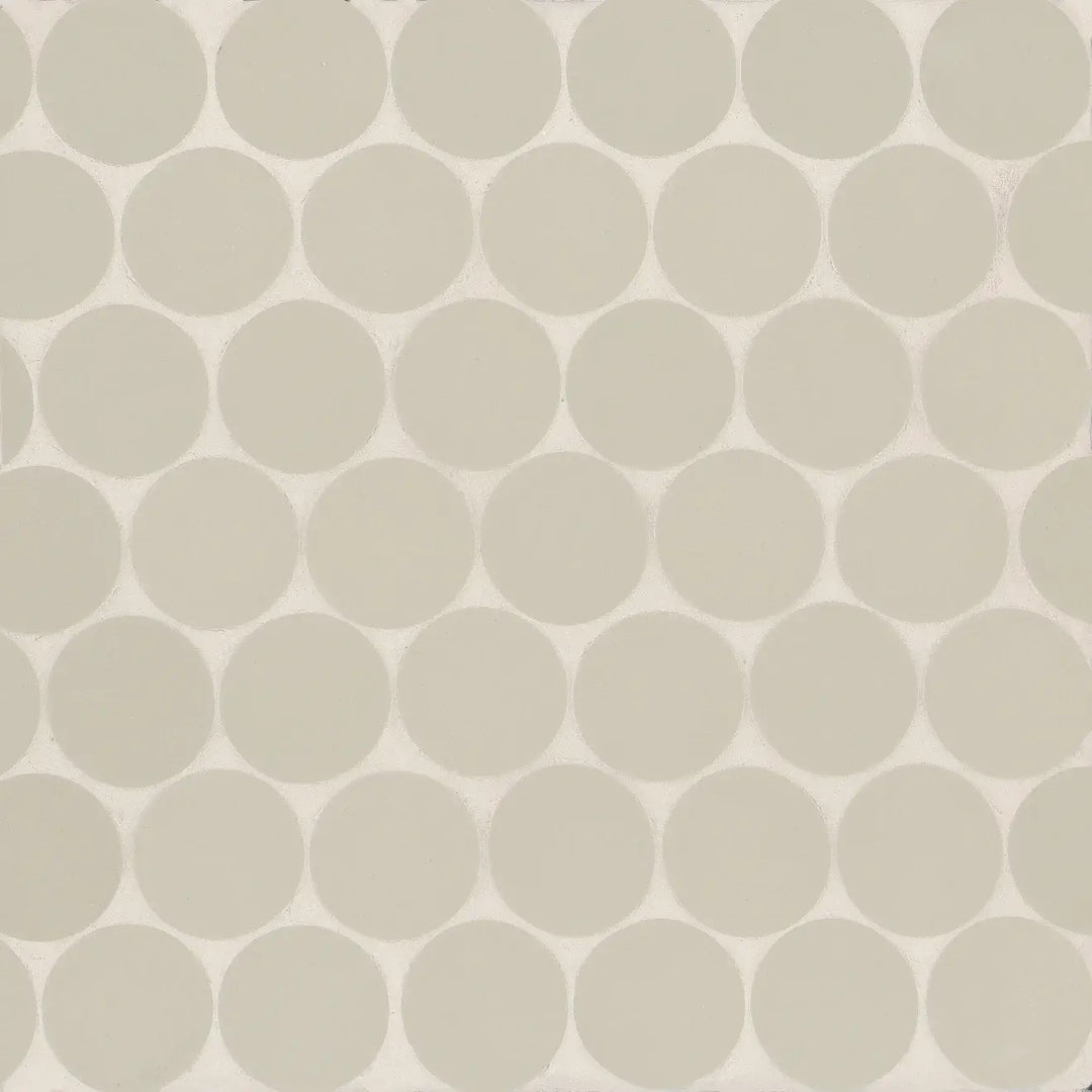 Makoto 2" Round Matte Porcelain Mosaic