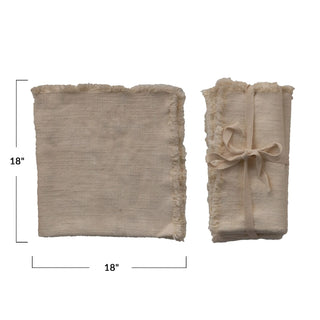 Cream of the Crop Linen Napkins