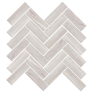 Mood Wood Glazed Herringbone Mosaic Tile 12"x15"