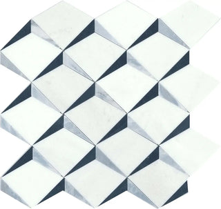 Bizou Polished Crest Mosaic 13"X13"